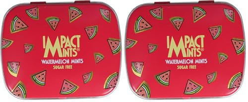 Image of Impact Mints Sugar Free Watermelon Flavour Mints Summer Edition - 14g (Pack of 2)