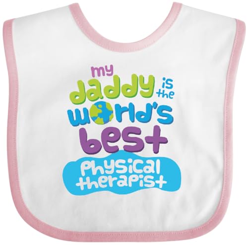 inktastic Physical Therapist Daddy Baby Bib