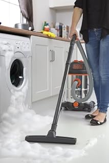 BLACK+DECKER Aspiratore Solidi e Liquidi BXVC30XTDE con Presa Elettroutensili (1600 W, 30 l)