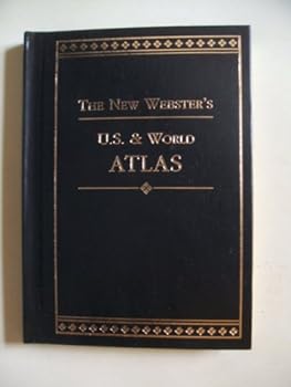 Hardcover The New Webster's U.S. & World Atlas Book