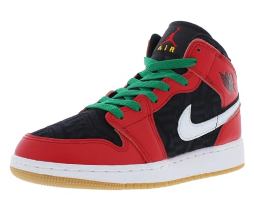 Image of Nike Boys' Air Jordan 1 Mid GS Sneakers