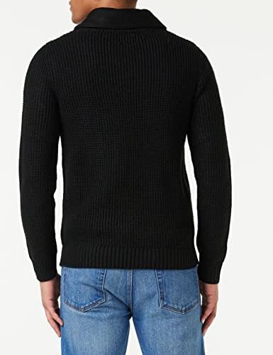 JACK & JONES Maglione Uomo Jjvincent Con Collo A Scialle - Modello Classico E Caldo - 4