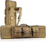 [Utilisations multiples] : ce sac à fusil peut être utilisé à tout moment pour votre chasse, vos jeux de guerre simulés ou votre équipement d'entraînement, le camping, la randonnée, les sports de plein air. Il peut également stocker des articles volumineux tels que des magazines, des optiques, des journaux, des produits de nettoyage, des outils ou d'autres accessoires.