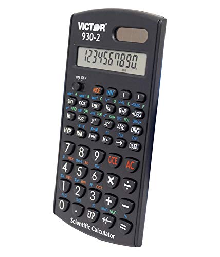 Victor-930-2 Scientific Calculator, 1Line Display-Black And Silver , 3 X 5 #TOP7