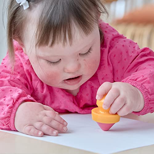 Ready 2 Learn CE6911 Easy Grip Crayons - 6 Colors - 18M+ - Non-Toxic Toddler Crayons thumb #1