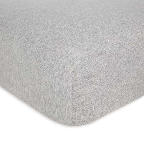 Image of Burt's Bees Baby - Fitted Crib Sheet, Girls & Unisex 100% Organic Cotton