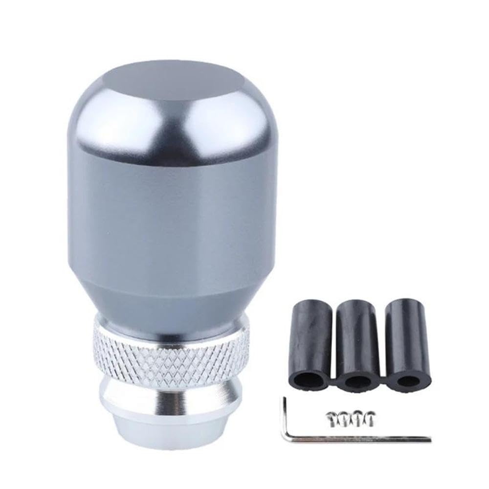 Hyasdbwe Gray Gear Shifters Knob Manual Automatics Gear Shifters Knob Shifters Lever Car Modification Gear Shift Handball Gear Shifter Parts(Gray)