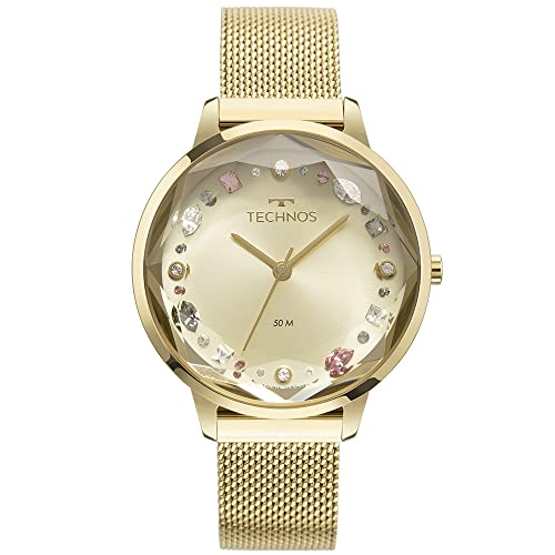 Relógio Technos Feminino Crystal Dourado - 2035MVA/1X Único