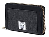 Herschel Supply Co. Thomas RFID Black/Black Crosshatch One Size