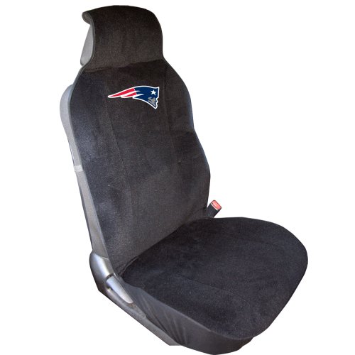 Fremont Die NFL New England Patriots Car Seat Cover, Standard, Black/Team Colors