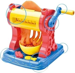 مجموعة لعب ماكينة صنع النودلز والمكرونة بالصلصال للأطفال من Next Store . العاب مطبخ إبداعية مع عجين ملون وقوالب تشكيل طعام متنوعة. لعبة تعليمية ممتعة، هدية مثالية لتنمية المهارات اليدوية.