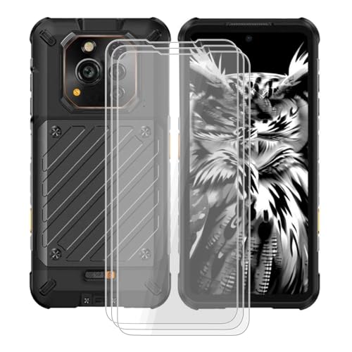 YQINHHME for RugOne Xever 7 Pro Tempered Glass Screen Protector, [3 Pack] 9H Hardness Protective Film for RugOne Xever 7 Pro (6.67