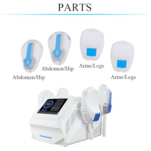 Image of 4 Handles Body Shaping Machine for Abdomen Buttock Upper Arm Thigh Muscle Strengthen