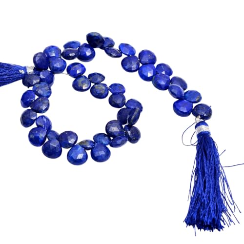 Cuentas de lapislázuli de 7-8mm para diseñar collares y pulseras artesanales