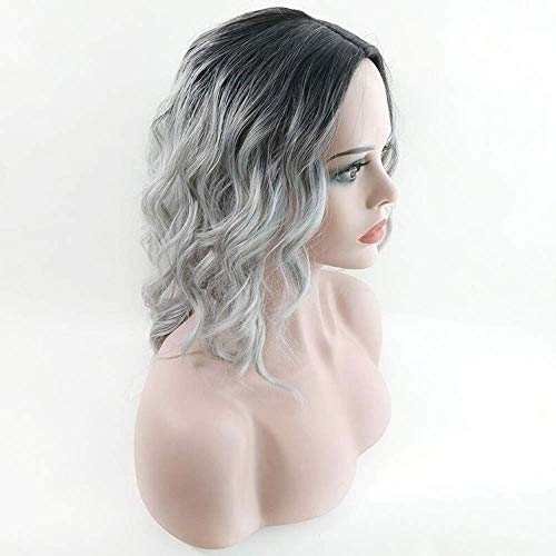Perruque de cheveux courts pour masquer la perte de volume avec un dégradé moderne - 8