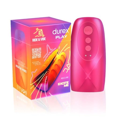 Image of Durex Play Rechargeable Personal Massager for Men - Ride & Vibe