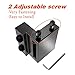 ZEKOO Steel Stopper Limit Device For Sliding Barn Door Hardware Track Roller Stop Kit Accessories