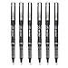 Pilot Precise V7 Stick Rolling Ball Pens Fine Point, Black Ink, 6 Pack