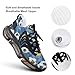 Soccer Watercolor Printed Men's Sneaker Funny Lightweight Running Shoe Tennis Shoes for Men 7women/5men（EUR38）