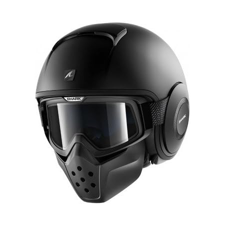 Shark Casco moto DRAK BLANK Mat KMA, Nero, XS : Amazon.it: Auto e Moto