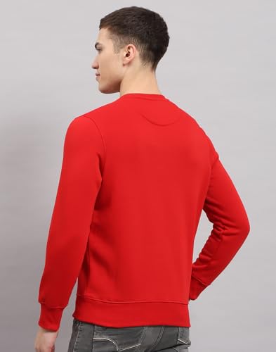 Image of Monte Carlo Mens Regular Fit Full Sleeve Round Neck Solid Winter Sweatshirt