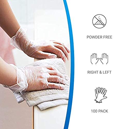 EDI Disposable Vinyl Gloves (Clear) - Powder-Free, Latex-Free - Image 5