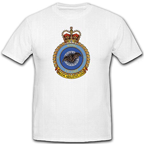 T-shirt 1 Wing Kingston 6886 blanc grand confort avec finitions de l'armée de l'air