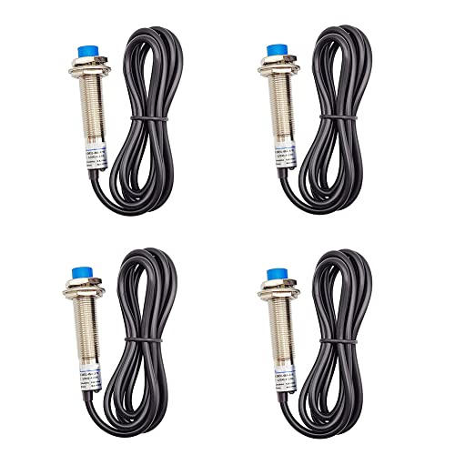 Haldzemo HZ018 Inductive Proximity Sensor M12 Lj12A3-4-Z/Bx Normally Open Detection Approach Switch 4Mm Npn No 3 Wire Dc 6V-36V cover