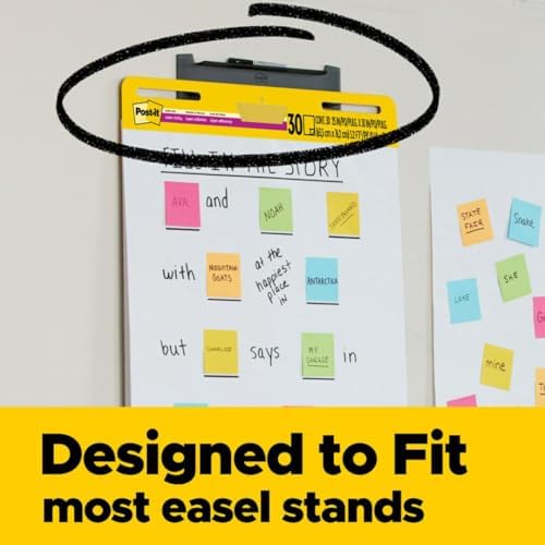 Post-it Super Sticky Easel Pad, 25 x 30 in, White Lined, 4 Pack