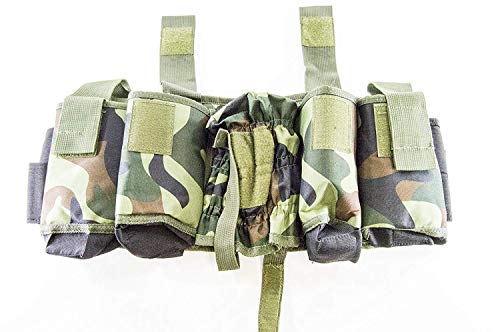 K&K Express Goods Science Buy 4 + 1 Arnés de Paintball Camuflaje