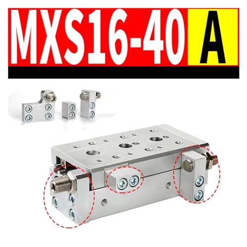 Cylindre MXS16-20 à double guidage pour un mouvement linéaire sans jeu - 3