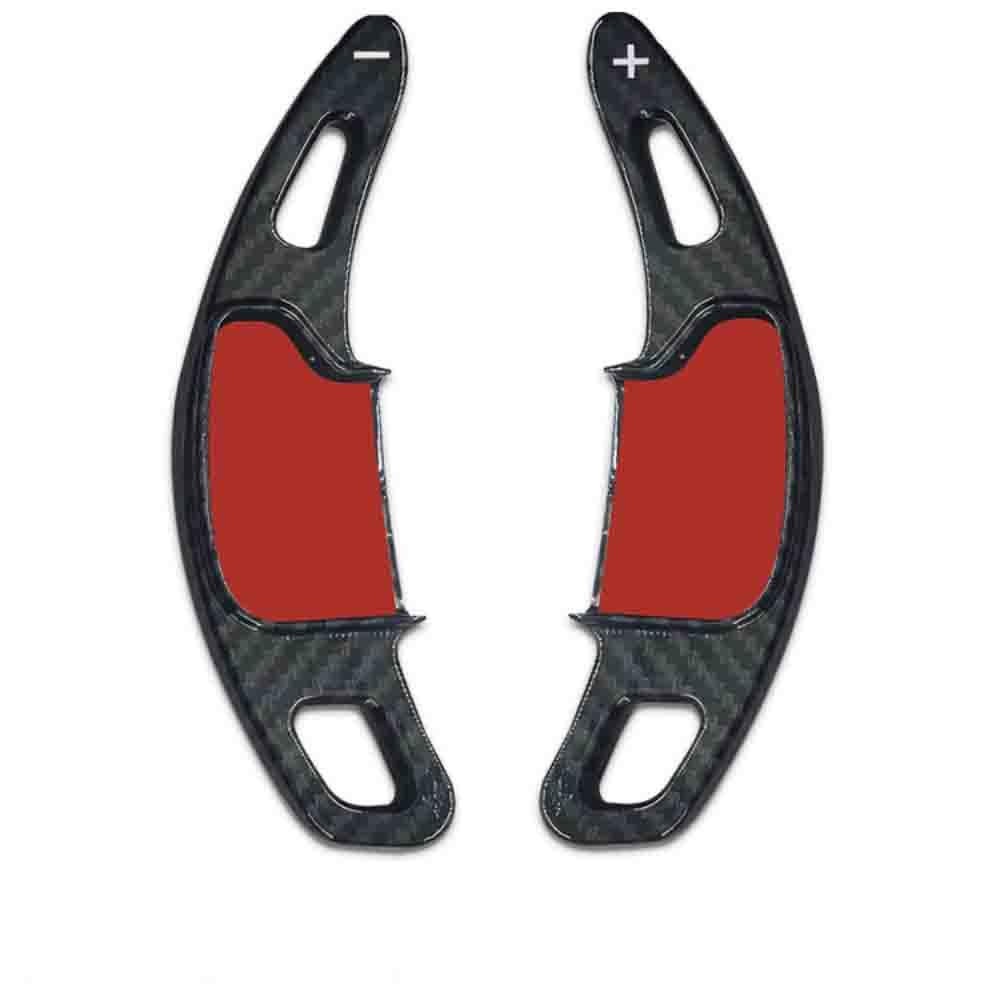 SMOXNMYXH 2PCS Car Wheel Paddle Shifter Steering, for Lincoln Paddle Shifter Extended Cover Steerin Interior Accessories,C