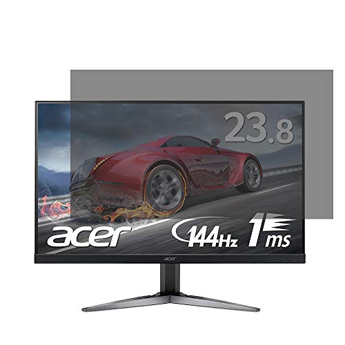 Acer KG241YUbmiipx 23.8�C���` �u���b�N �Ή� �`�����h�~ �v���C�o�V�[�t�B���^�[ ���˖h�~ ���ʎg�p �u���[���C�g�J�b�g �t���ی�t�B���� ���E�ȒP PC�t�B���^�[���H�[