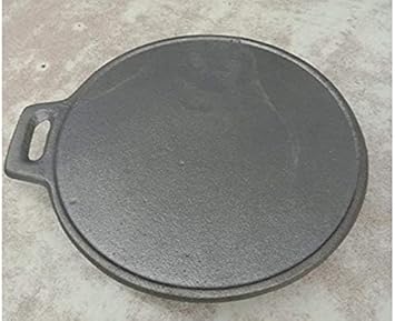 Cast Iron Tawa Dosa/Dosa Kallu 11 Inch Pre-Seasoned/Cast Iron Dosa Tawa > Pre Seasoned - Cast Iron Tawas/Induction Base/Non Stick Dosa Tawa | Dosa Tawa | Deep Frying