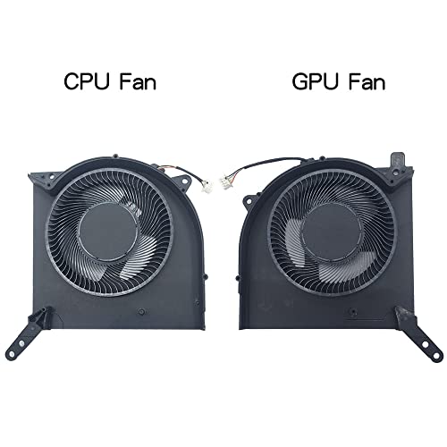 Image of New Replacement Cooling Fans for Lenovo Legion 5 Pro 16ACH6H R9000P 2021H RTX3060 RTX3070 Model Gaming Laptop Series CPU GPU Fan (4-Pin 4-Wire) 10V 0.8A FNKF DFSAL12E164860 FNKD DFSAL12E064860