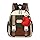 Générique Sac à dos enfant personnalisé avec prénom – Sac d'école brodé pour garçons et filles, de la maternelle à l'école primaire, sac de voyage et d'école (Brun)