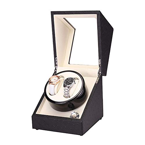 Boîte à montre automatique 2 grilles pour protéger et remonter vos tocantes sur votre table de nuit