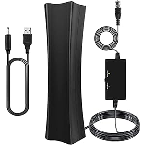 TV Antenna for Smart TV 4K HDTV 360° Signal Reception with Signal Booster Free Local Channels Support All TV Antenna…