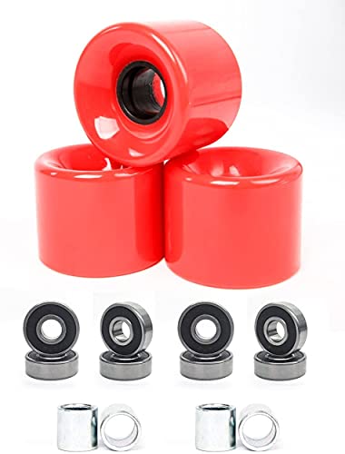 image for FREEDARE Skateboard Trucks and Wheels Set, 60mm Skateboard Wheels and 