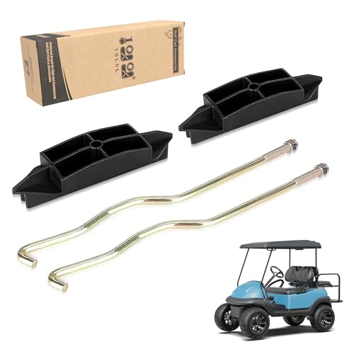 10L0L Golf Cart Battery Hold Down Plate for Club Car Precedent 2004-2009 Electric, OEM# 1025340-01