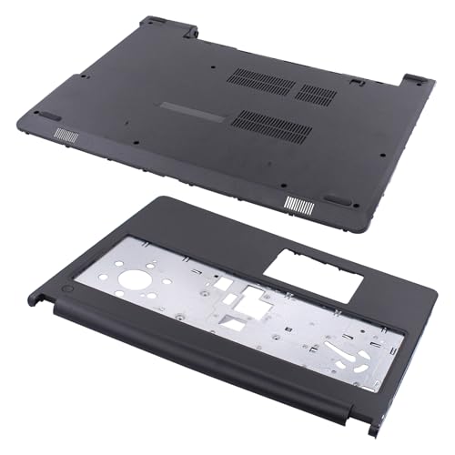 ApplianPar Upper Palmrest Case 04F55W and Bottom Case 00MRCR for Dell Inspiron 15-3000 3567 3565 4F55W 00MRCR