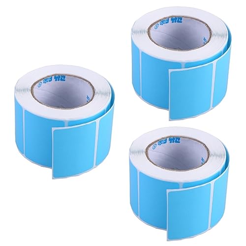 Étiquettes thermiques autocollantes bleues résistantes compatibles Zebra et TSC