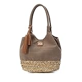 Bolso de hombro para mujer XTI 86662, Bolso de Hombro para Mujer, Beige