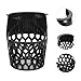 BESTonZON Billiard Basket Storage Holder 6.3 Inch Plastic Drop Ball Net for Pool Table Billiards Ball Catcher Game Room Accessory