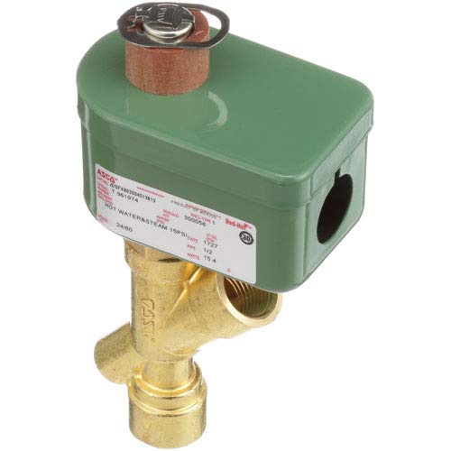 Exact FIT for ASCO JDSFX80304513813_24AC Solenoid Valve 1/2" 24V - Replacement Part BY MAVRIK