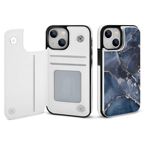 適用 iPhone15Pro用ケース 手帳型 マーブル 大理石風 個性 抽象 スマホケース カード収納 スタンド機能 アイフォン15Proケース 耐衝撃 PUレザー カバー 財布型 Case