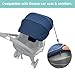 Colukii Stroller Accessories Replacement Canopy Compatible with Doona+ and Doona i Car Seats & Strollers, Larger Sunshade, Durable Fabric (Blue)