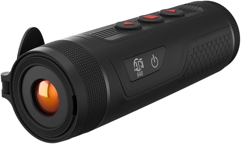 BlazeTrek Thermal Hunting Monocular - 384x288/640x512 Sensor, 50Hz, 12μm, <25mK, 800x600 AMOLED, 15mm Eye Relief, 7+ Hr Battery, USB-C, IP67, Lightweight, Video & Photo, Wi-Fi (640x512; 1.25-10x)
