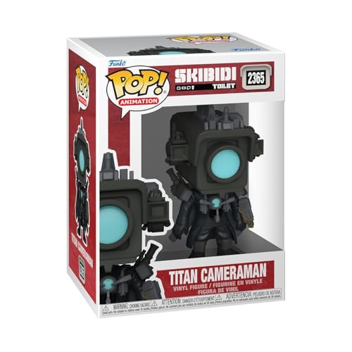 Funko Pop! Vinyl: Skibidi - Titan Cameraman - Skibidi Toilet - Figura in Vinile da Collezione - Idea Regalo - Merchandising Ufficiale - Giocattoli per Bambini e Adulti - Cartoon Fans