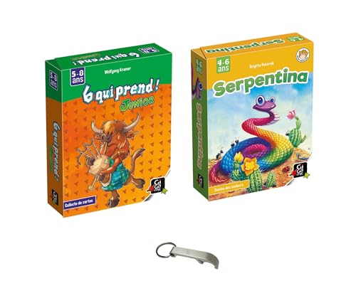 Lote de 6 unidades que toman Junior + Serpentina + 1 Decap Blumie (6 Quién Jr + Serpentina)